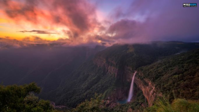 Nohkalikai Falls is one of the top 10 places to visit in shillong